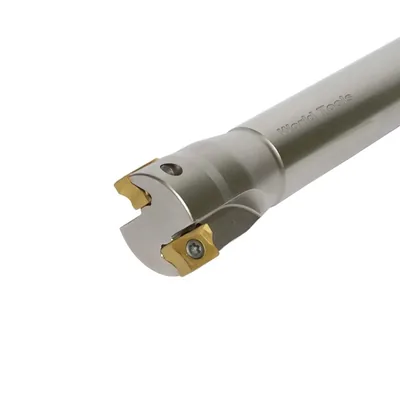 Fresa de topo ø 32 x 120mm 2 cortes haste ø 32,0mm para inserto lngx 1205 - guran