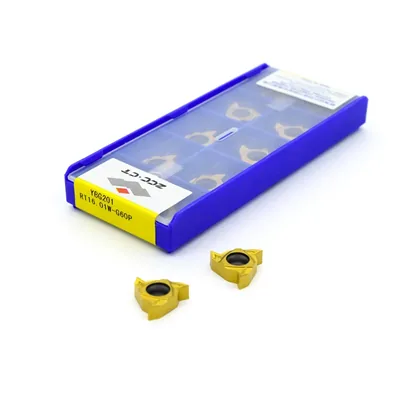 Inserto para rosca externa rt16.01w 60 graus ybg 201 - zcc ct