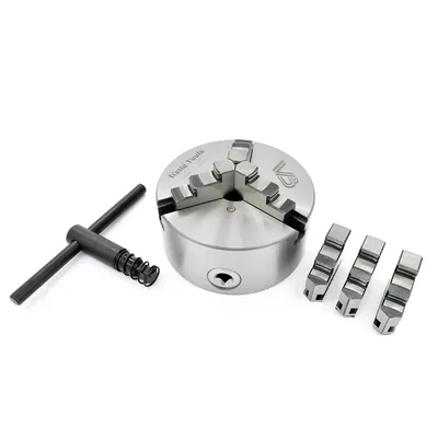 Placa de torno 3 castanhas universais ø 130mm com furação traseira - k-11130 viber