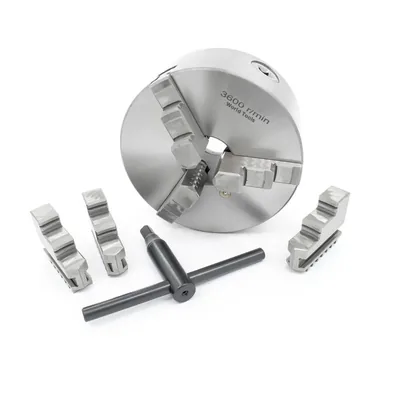Placa de torno 3 castanhas universais ø 250mm com furação traseira - k-11250 viber