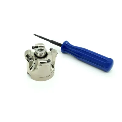 Cabeçote ø 050mm com 04 cortes para inserto rcmt 1204 - dormer pramet