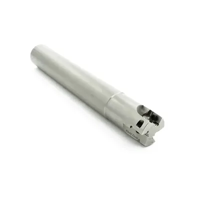 Fresa de topo ø 32 x 200mm 3 cortes haste ø 32,0mm para inserto apkt 16 - black tools