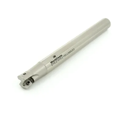 Fresa de topo ø 16 x 150mm 2 cortes haste ø 16,0mm para inserto lnmu 0303 - guran