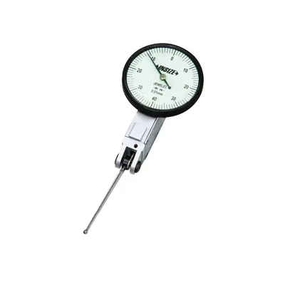 Relógio apalpador 0 a 0,8 x 0,01mm com ponta longa com mostrador de 40,0mm - 2383-08a insize