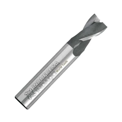 Fresa hss reta 2 cortes m2 ø 10,5 x 070mm curta din327 b-n - 1445 indaço