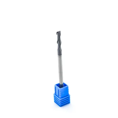 Fresa metal duro 45hrc reta 2 cortes ø 04,0 - 075 - 15,0mm h04 tialn - dry cut