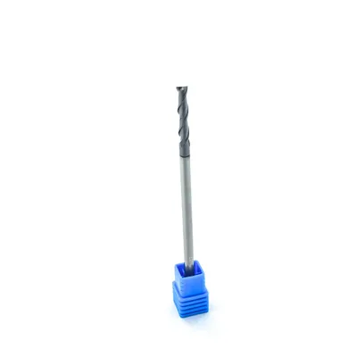 Fresa metal duro 45hrc reta 2 cortes ø 04,0 - 100 - 20,0mm h04 tialn - dry cut
