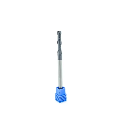 Fresa metal duro 45hrc reta 2 cortes ø 06,0 - 100 - 30,0mm h06 tialn - dry cut