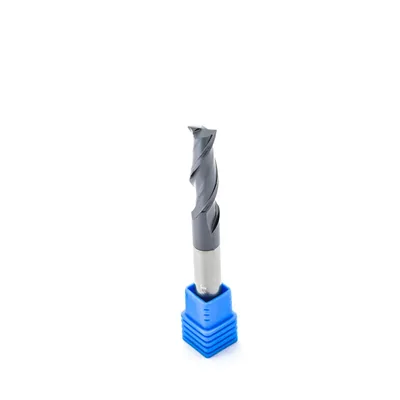 Fresa metal duro 45hrc reta 2 cortes ø 08,0 - 075 - 25,0mm h08 tialn - dry cut