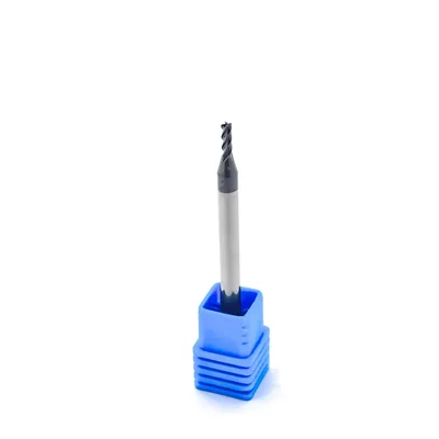 Fresa metal duro 45hrc reta 4 cortes ø 02,0 - 050 - 06,0mm h04 tialn - dry cut