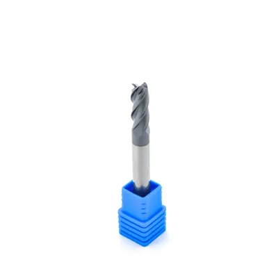 Fresa metal duro 45hrc reta 4 cortes ø 06,0 - 050 - 15,0mm h06 tialn - dry cut