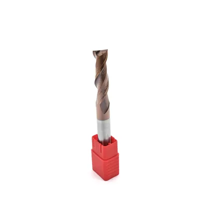 Fresa metal duro 55hrc reta 2 cortes ø 12,0 - 100 - 45,0mm h12 altisin - dry cut