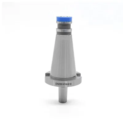 Cone iso40 din2080 porta mandril encaixe b16 - nt40-b16 mawbra