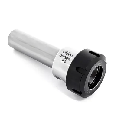 Haste paralela porta pinça er-40um ø 32 x 100mm porca encaixe - c32-er40um-100l mawbra