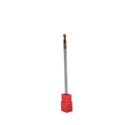 Fresa metal duro 55hrc esférica 2 cortes ø 04,0 - 100 - 20,0mm h04 altisin - dry cut