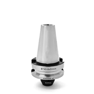 Cone bt40 porta barra weldon ø 08mm l050mm para 15.000rpm - bt40-sln08-050l-15r mawbra