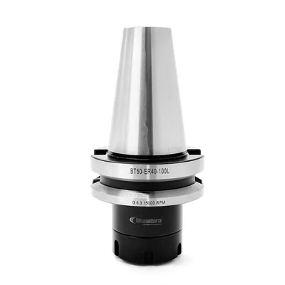 Cone bt50 porta pinça er-40um l100mm para 15.000rpm - bt50-er40um-100l-15r mawbra