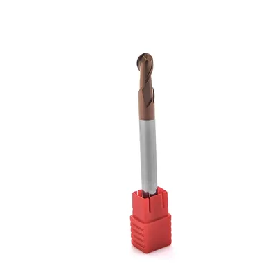 Fresa metal duro 55hrc esférica 2 cortes ø 06,0 - 075 - 20,0mm h06 altisin - dry cut