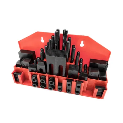 Kit de fixação com 54 peças para mesa com canal de 12,0mm fuso m10 - ck-10 mawbra