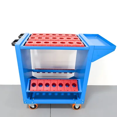 Carrinho porta cone bt40 com 35 posições - bt40-35c mawbra