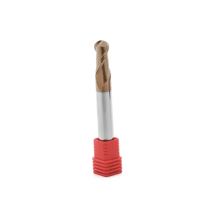 Fresa metal duro 55hrc esférica 2 cortes ø 12,0 - 100 - 45,0mm h12 altisin - dry cut