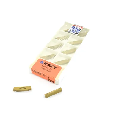 Inserto bedame 3mm - kgmn300-02-r nc3220 korloy