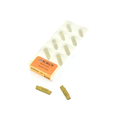 Inserto bedame 3mm - kgmn300-04-t nc3220 korloy