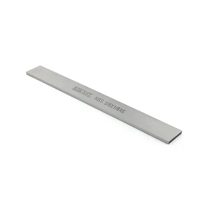 Bedame hss 5/8" x 1/8" x 6" polegadas sem cobalto - rocast