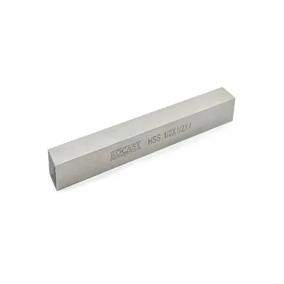 Bits quadrado hss 1/2" x 4" polegadas sem cobalto - rocast
