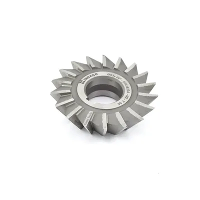 Fresa angular hss para rasgos retos ø 063mm 60 graus din1823a - 1312 indaço