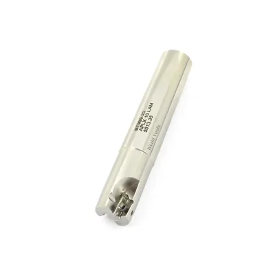 Fresa de topo ø 20 x 110mm 2 cortes haste ø 20,0mm para inserto aplx e apkt 1003 - black tools