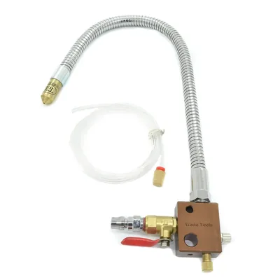 Nebulizador com flexível metálico de refrigeração com misturador e válvula - mc-500 mawbra