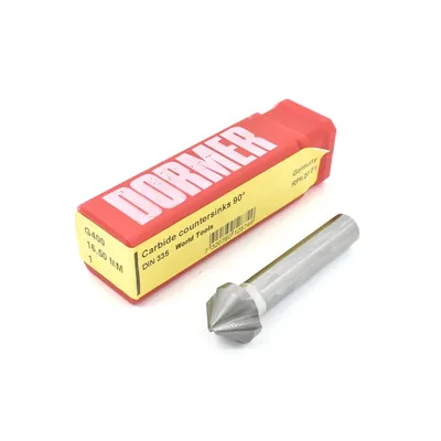 Escareador de metal duro hm ø 16,5mm din335c - g400 dormer