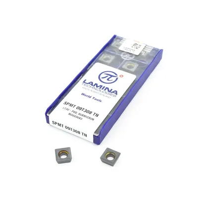 Inserto para fresamento spmt 09t308 tn lt30 - lamina