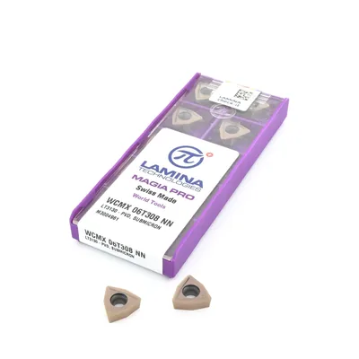 Inserto para furação wcmx 06t308 nn lt3130 - lamina