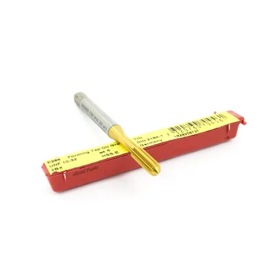 Macho hss-e laminador unf 10 x 32 tpi com ranhuras para lubrificacao e cobertura tin - e286 dormer