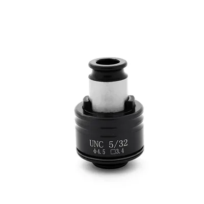Adaptador t1 porta macho unc 5/32" c/catraca ø 04,5mm quadrado 03,4mm - tc312-5/32unc mawbra
