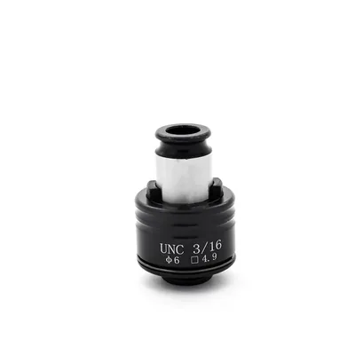Adaptador t1 porta macho unc 3/16" c/catraca ø 06,0mm quadrado 04,9mm - tc312-3/16unc mawbra