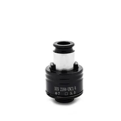 Adaptador t1 porta macho unc 1/4" c/catraca ø 07,0mm quadrado 05,5mm - tc312-1/4unc mawbra