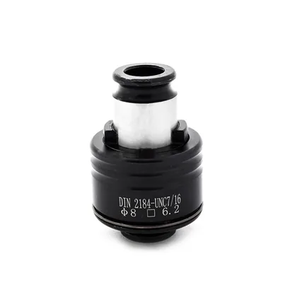 Adaptador t1 porta macho unc 7/16" c/catraca ø 08,0mm quadrado 06,2mm - tc312-7/16unc mawbra
