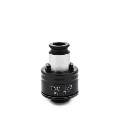 Adaptador t1 porta macho unc 1/2" c/catraca ø 09,0mm quadrado 07,0mm - tc312-1/2unc mawbra