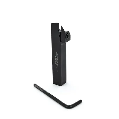 Suporte para bedame externo mgehr 2020 2t16 para inserto korloy mgmn 2,0mm - dry cut