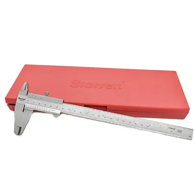 Paquímetro universal com guias de titânio 0 a 200 x 0,05mm - 125mebt-8/200 starrett