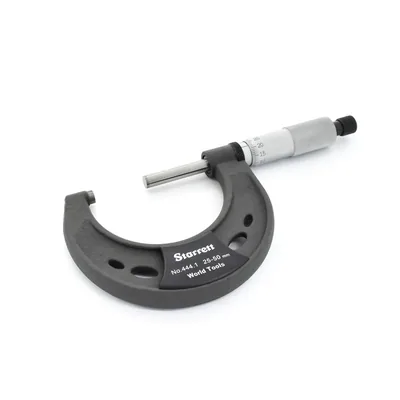 Micrômetro universal 025 a 050 x 0,01mm arco robusto - 444.1mxrl-50 starrett