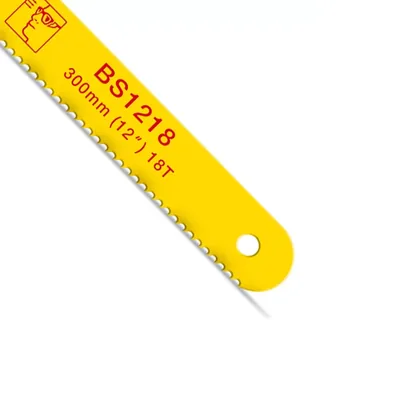 Lamina de serra manual 12" polegadas bimetal unique 18 dentes - bs1218 starrett