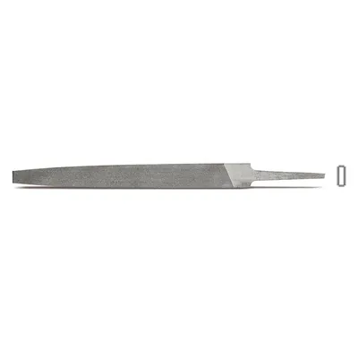 Lima mecânica chata com corte duplo bastarda 8 polegadas - l101-18 starrett