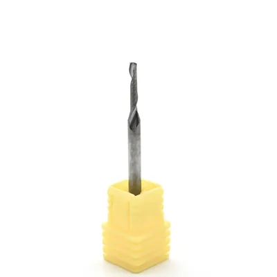Fresa metal duro para mdf cnc router 2 cortes ø 02,0 - 038 - 12,0mm h1/8" - dry cut