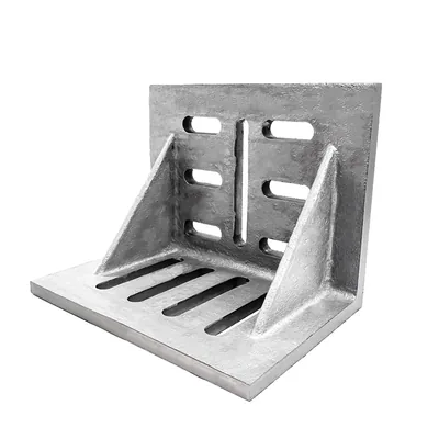 Cantoneira de ferro fundido com ranhuras 300 x 165 x 220mm - vr-12 daigo