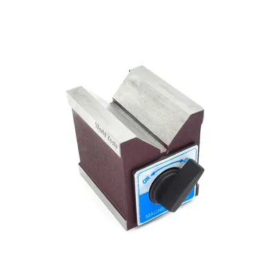 Bloco em v magnético com força de 70kgf e dimensões 070 x 060 x 073mm - bvm-767 daigo