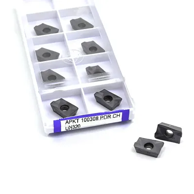 Inserto para fresamento apkt 100308 pdr ch un300 - guran